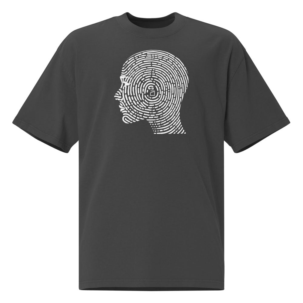 Mind Maze | Oversized faded t-shirt