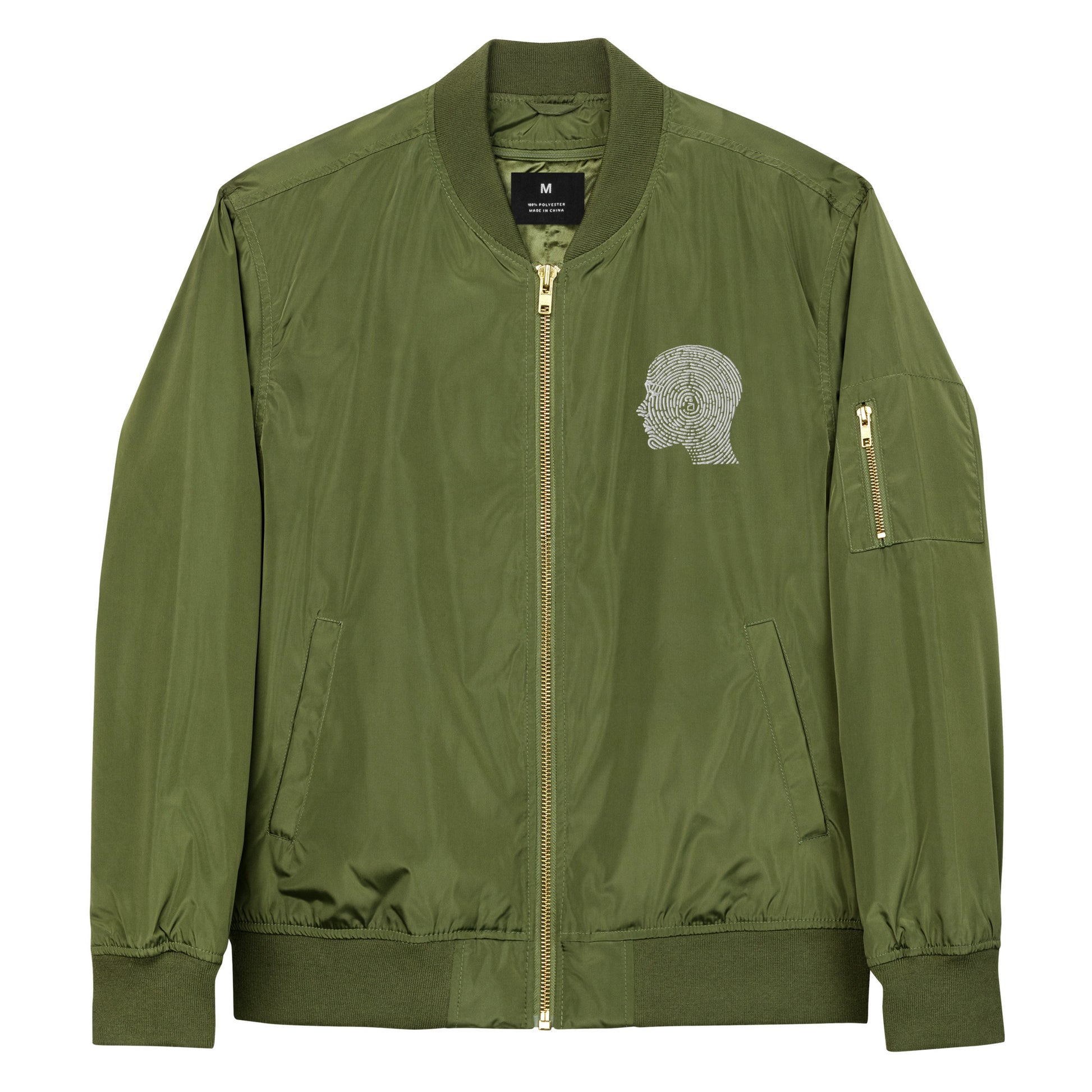 Mind Maze | Premium recycled bomber jacket