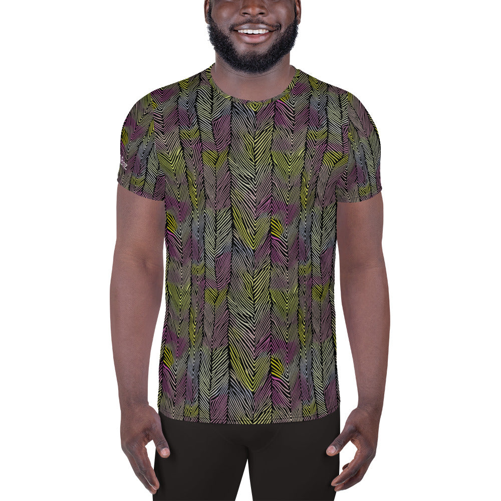 All-Over Print Men's Athletic T-shirt