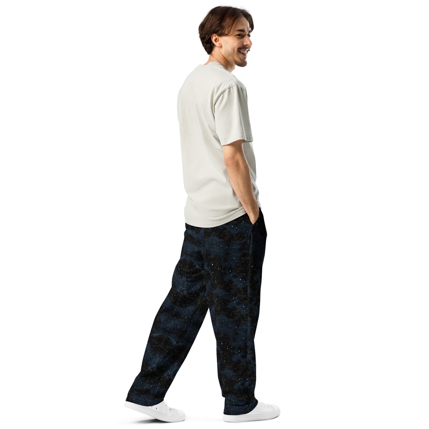 Wide-leg joggers