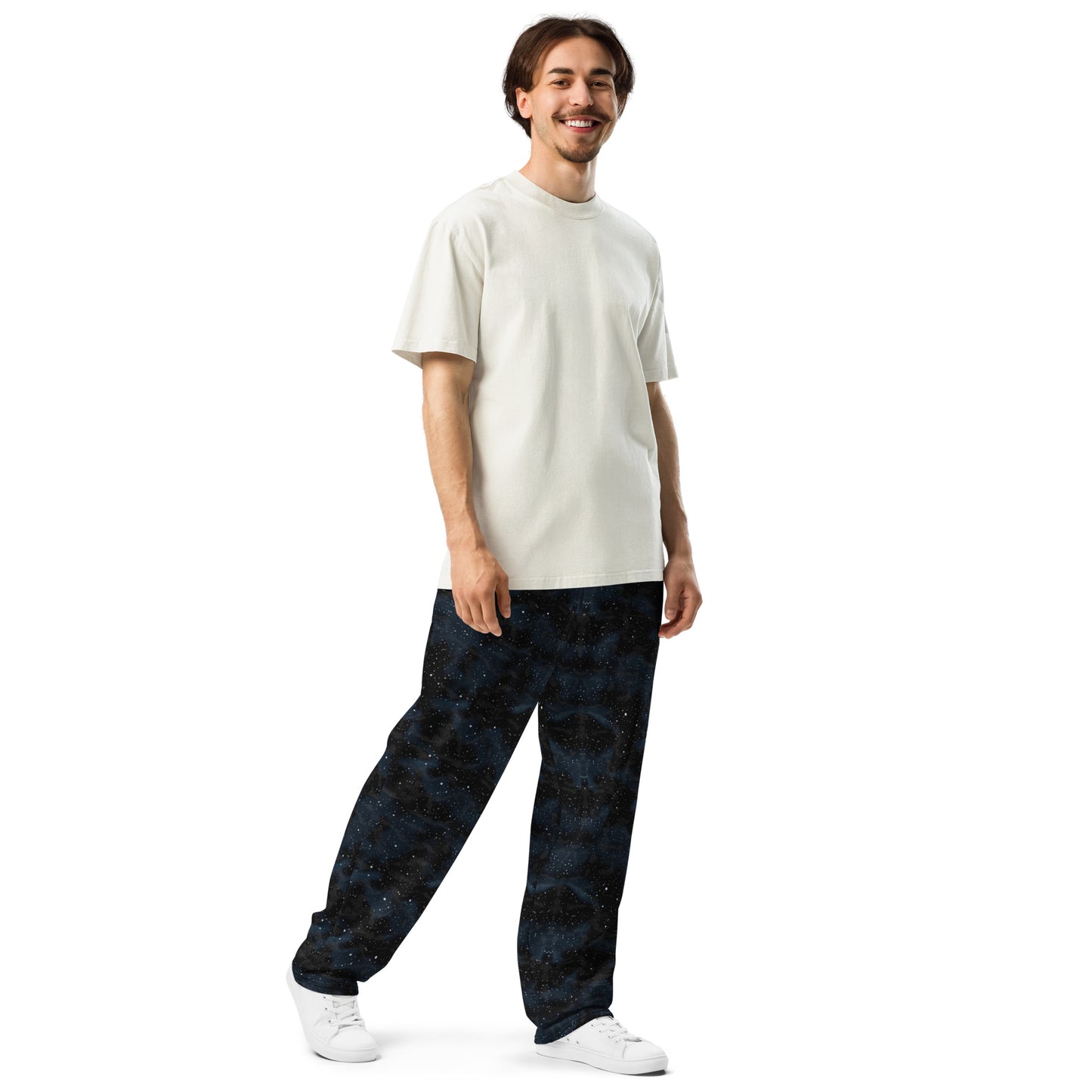 Wide-leg joggers