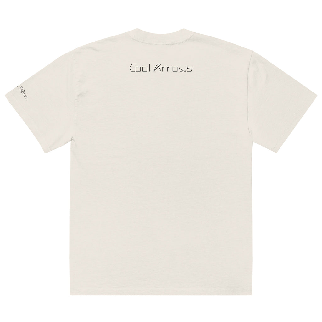 Cool Arrows | Oversized faded t-shirt