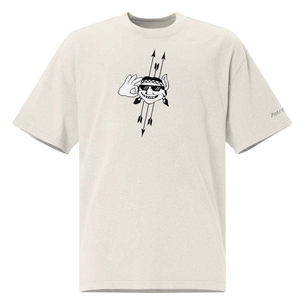 Cool Arrows | Oversized faded t-shirt