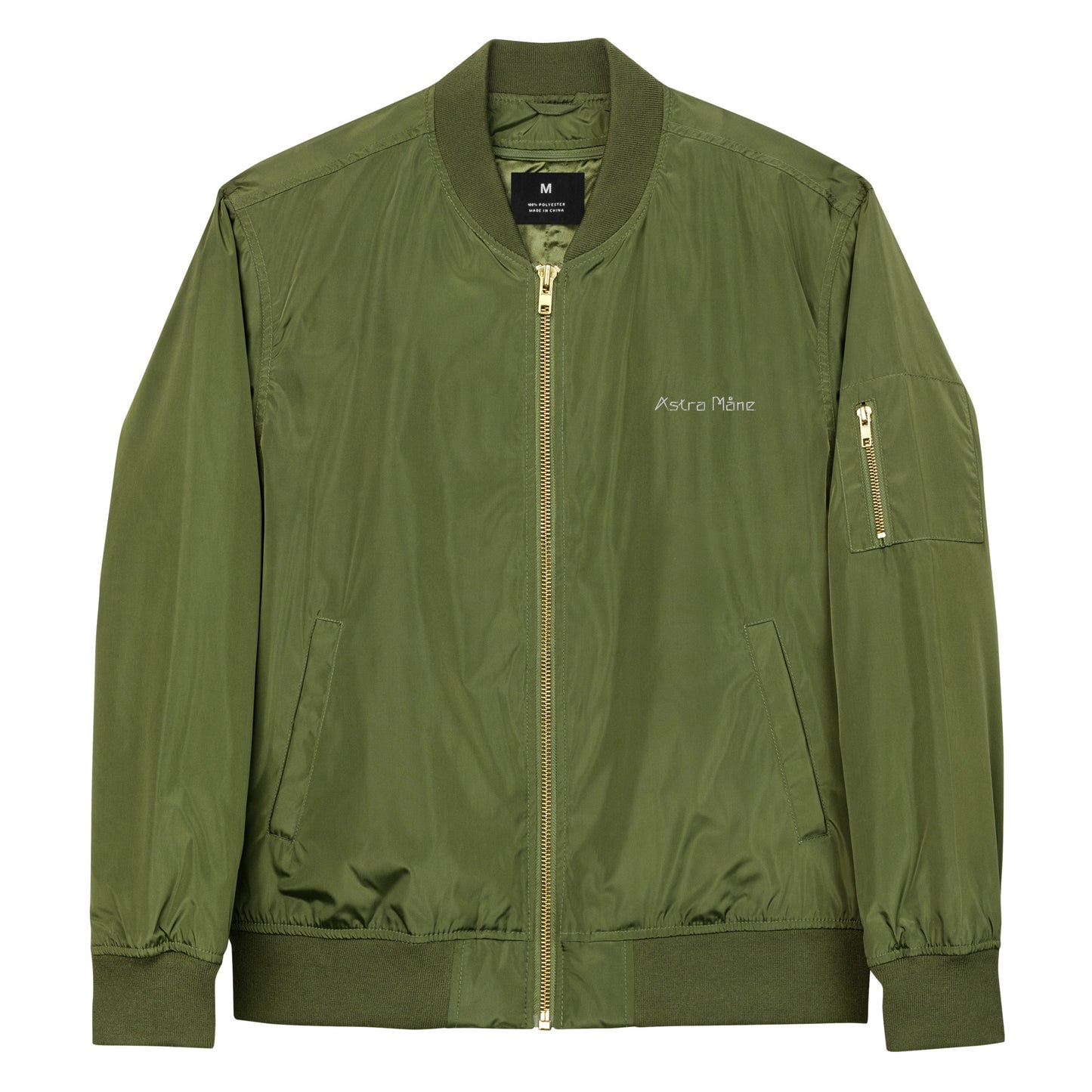 Premium recycled bomber jacket