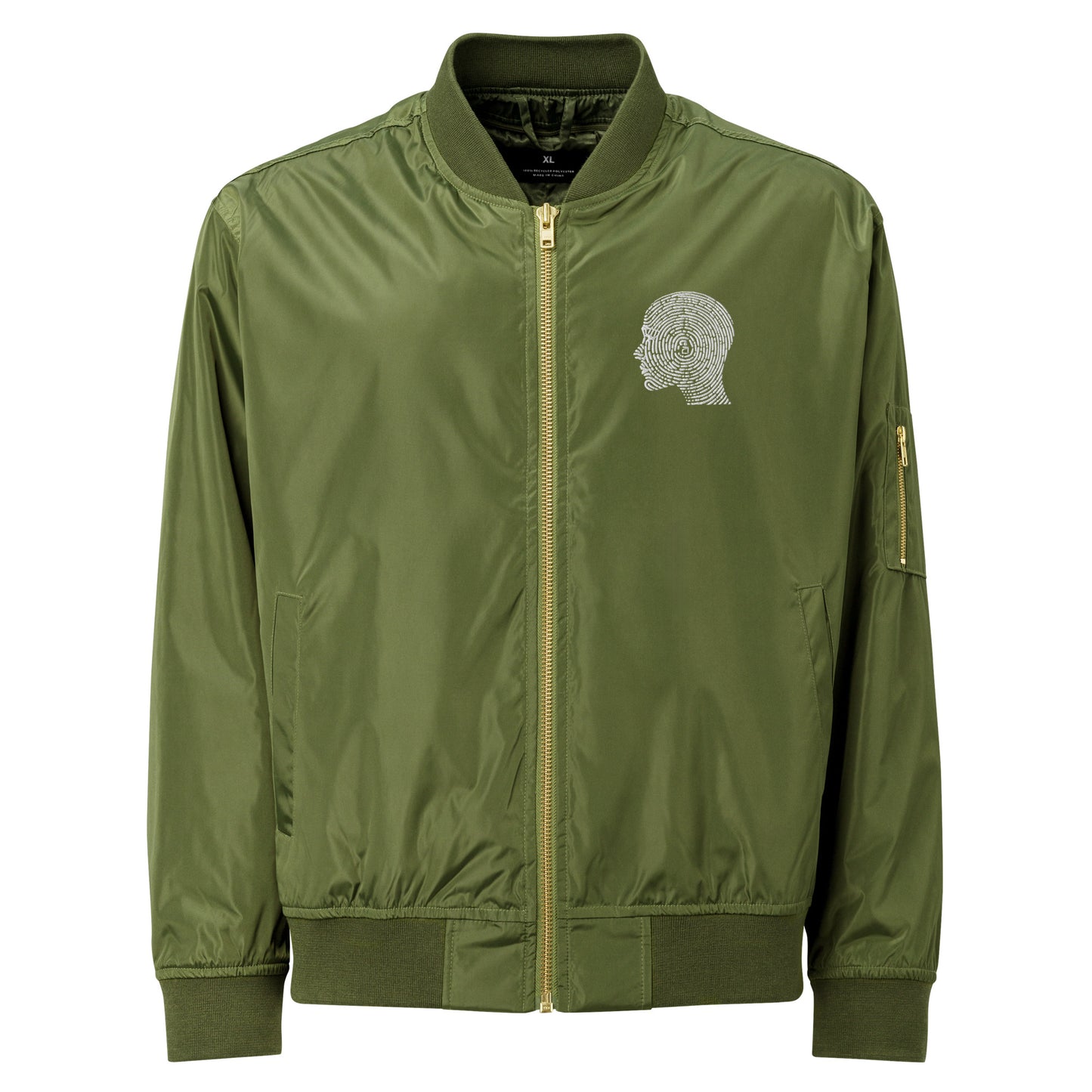 Premium recycled bomber jacket