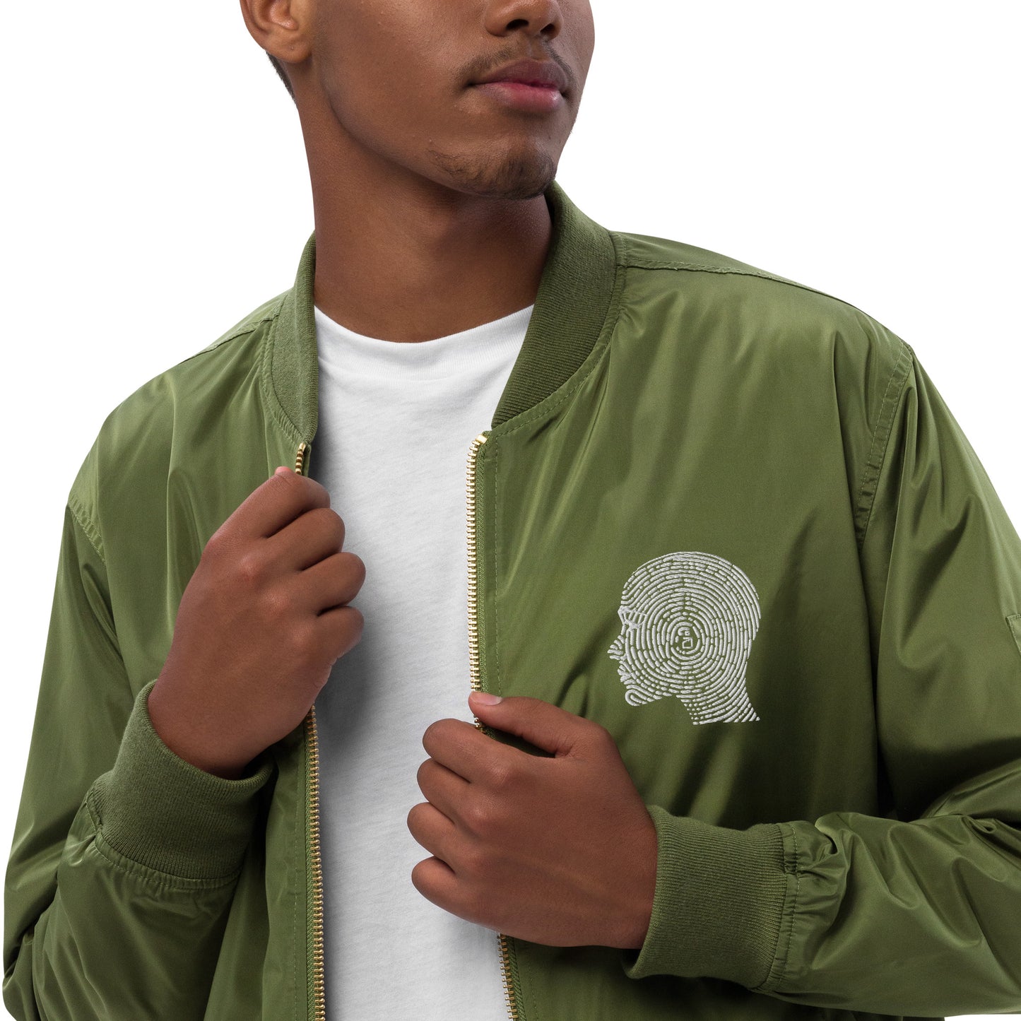 Premium recycled bomber jacket