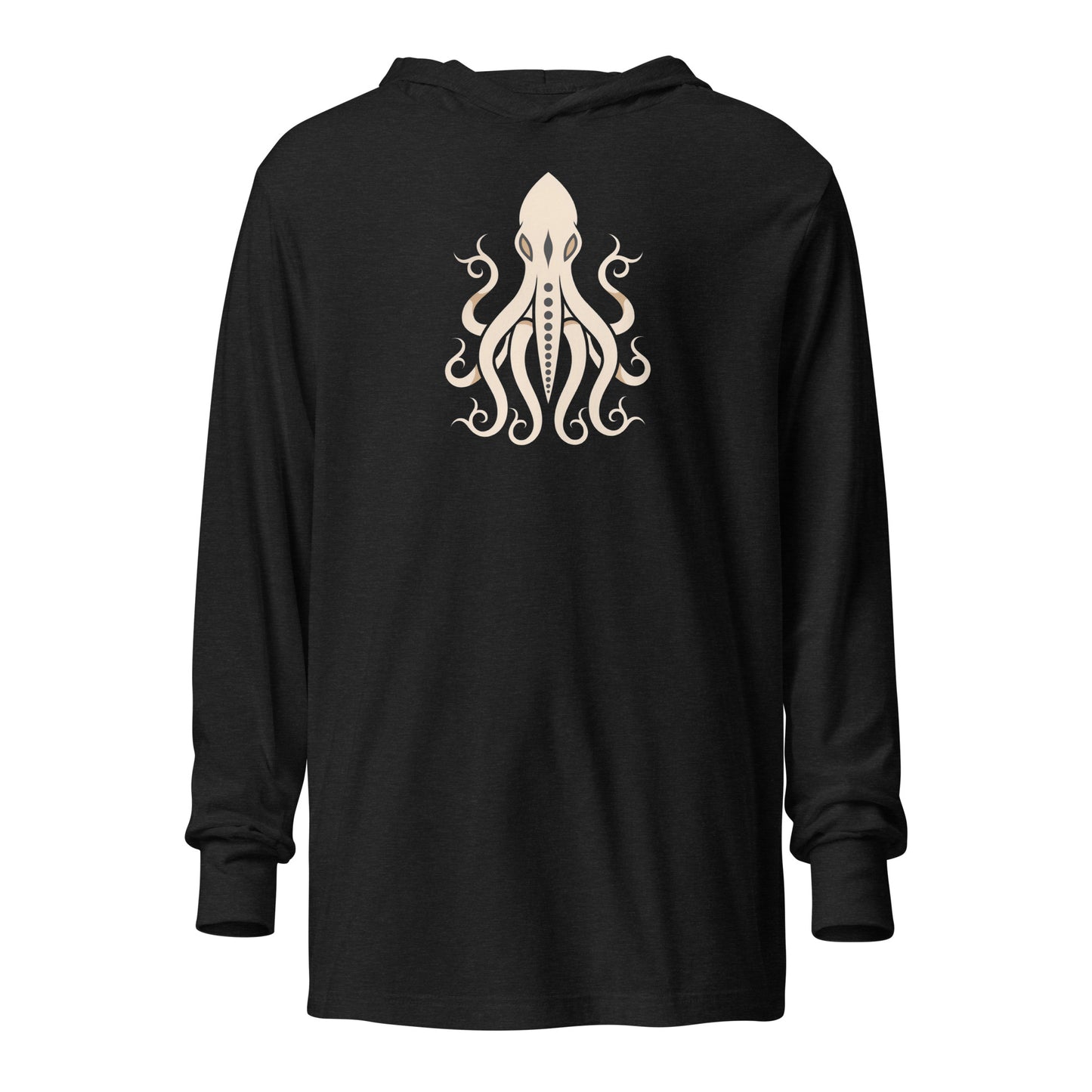 Hooded long-sleeve tee