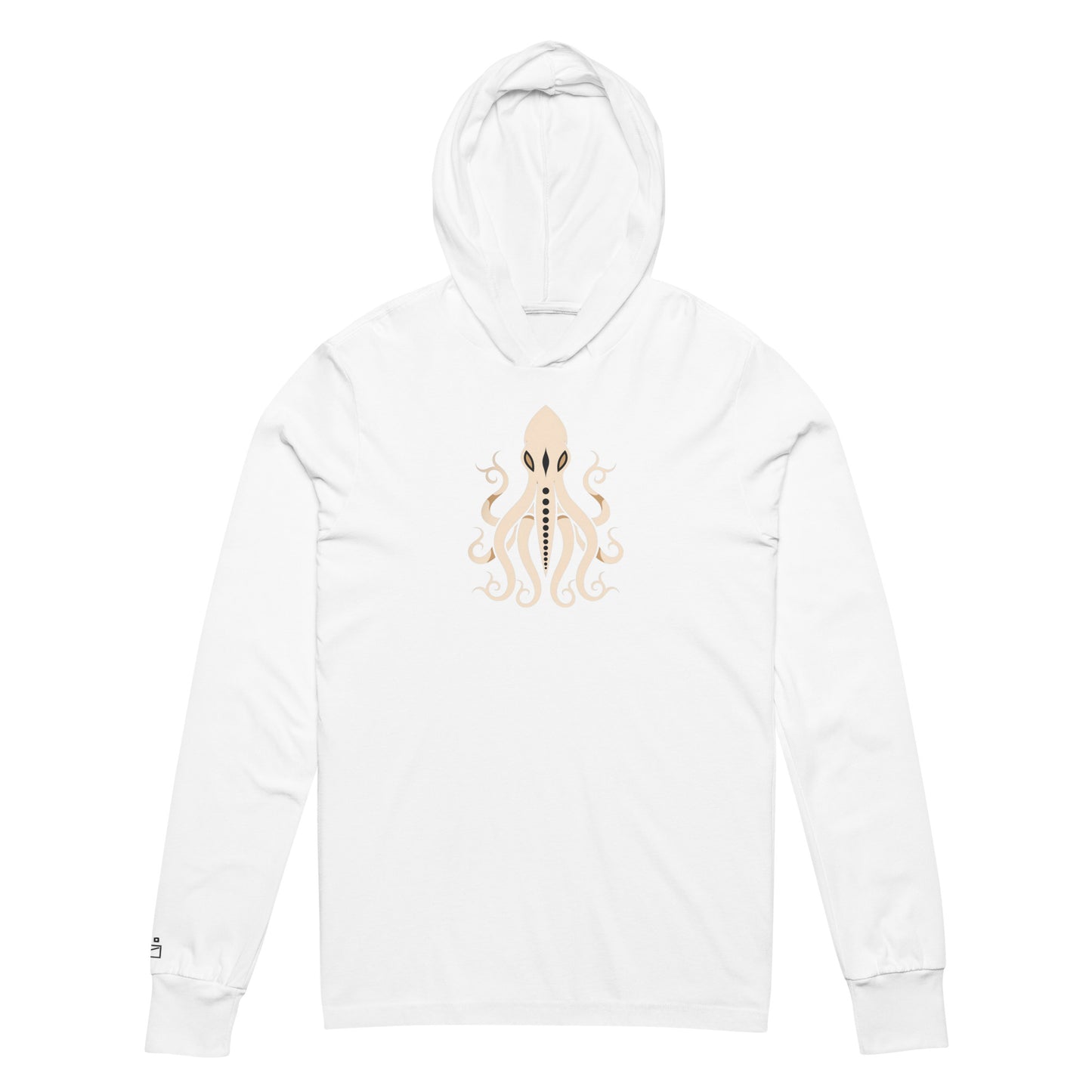 Hooded long-sleeve tee