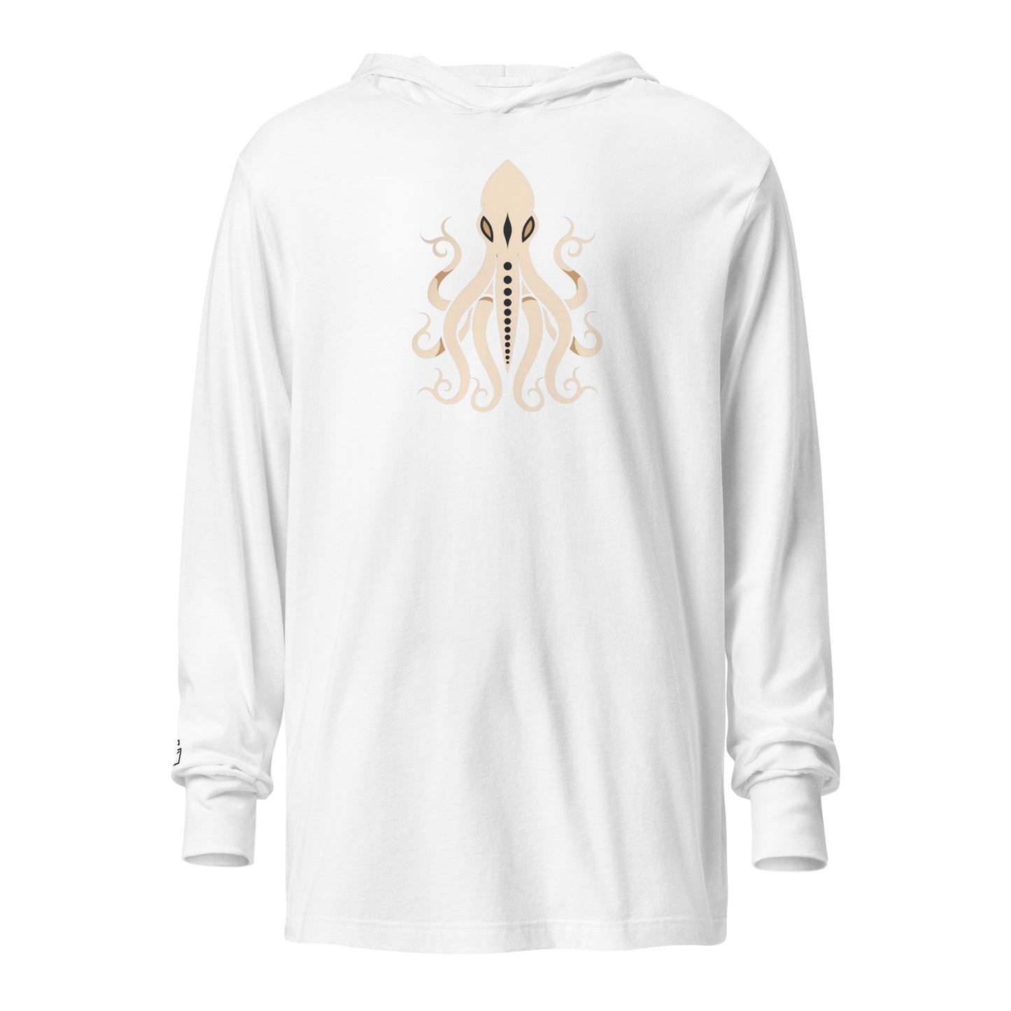 Hooded long-sleeve tee